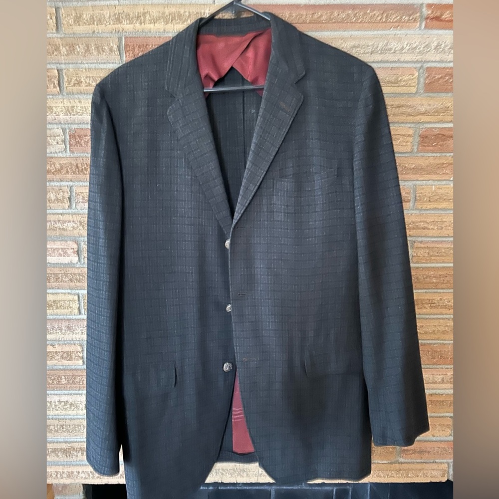 Men’s vintage plaid sports coat